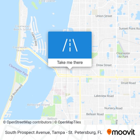 Mapa de South Prospect Avenue