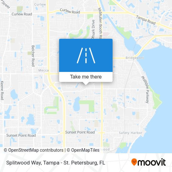 Mapa de Splitwood Way