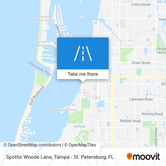 Mapa de Spottis Woode Lane