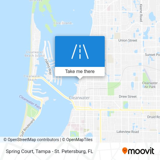 Spring Court map