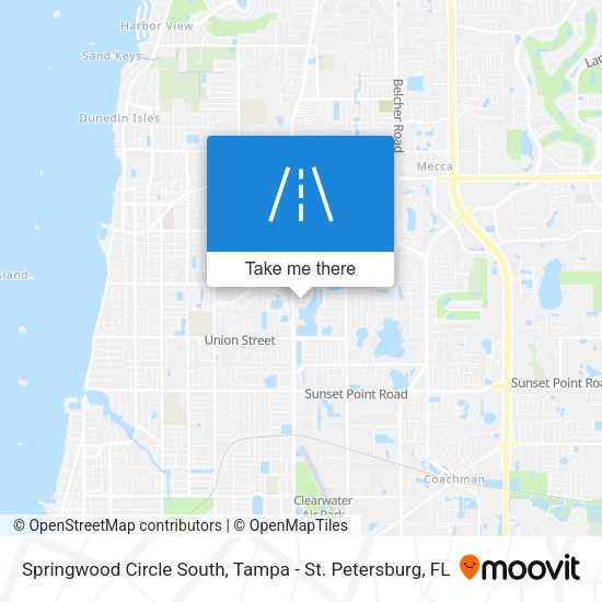 Mapa de Springwood Circle South