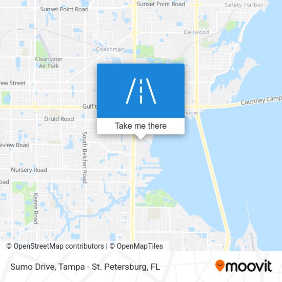 Sumo Drive map