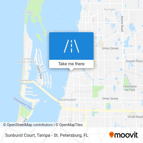 Sunburst Court map