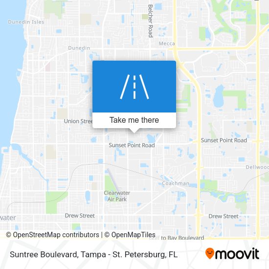 Mapa de Suntree Boulevard