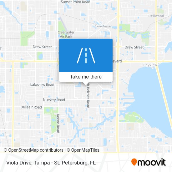 Mapa de Viola Drive