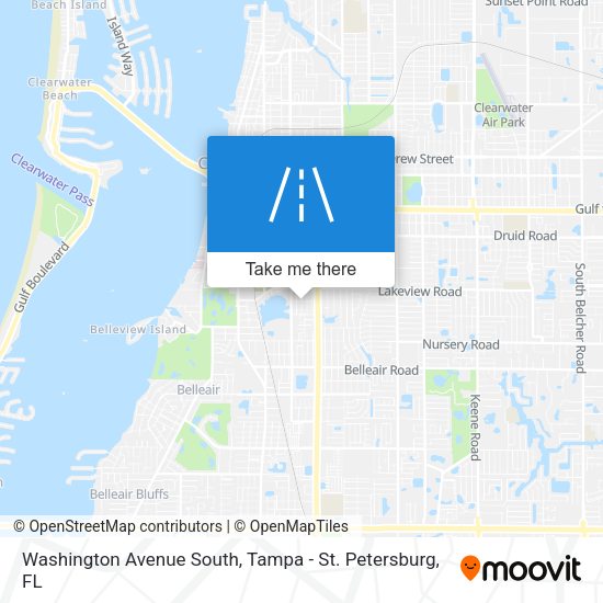 Washington Avenue South map
