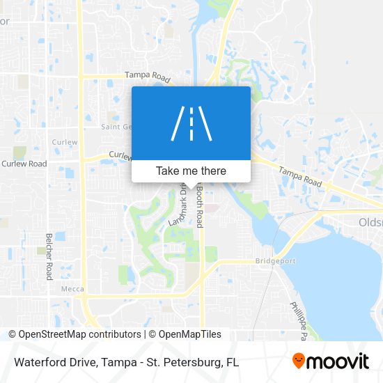 Waterford Drive map