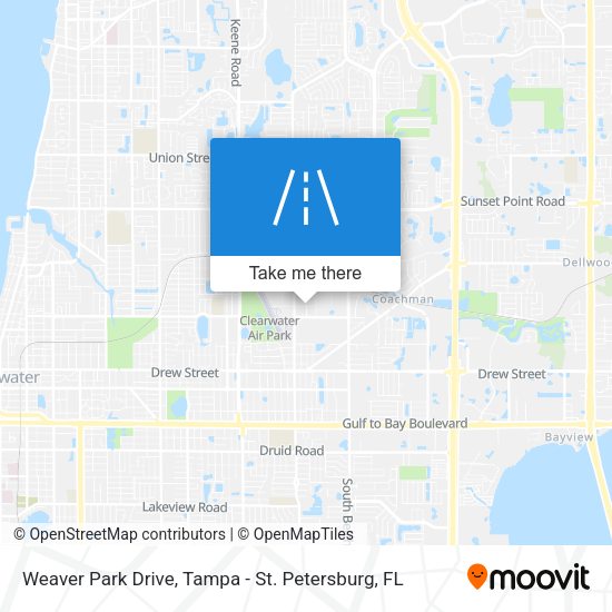 Mapa de Weaver Park Drive