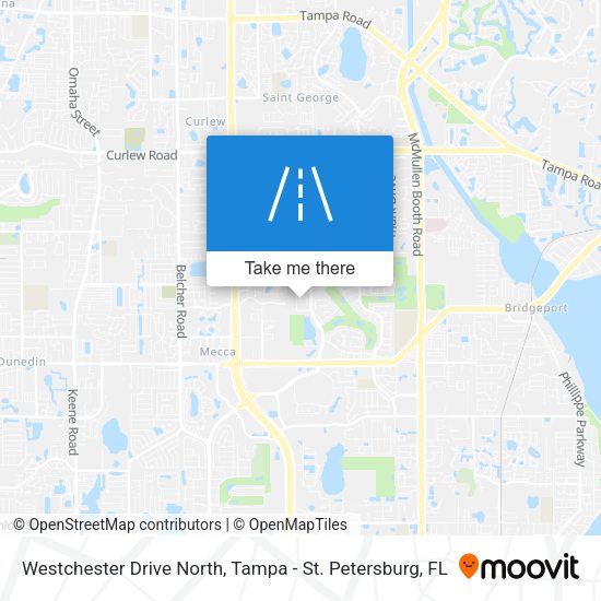 Westchester Drive North map