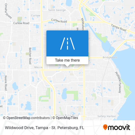 Wildwood Drive map