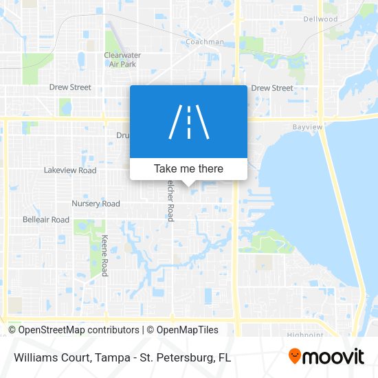 Williams Court map
