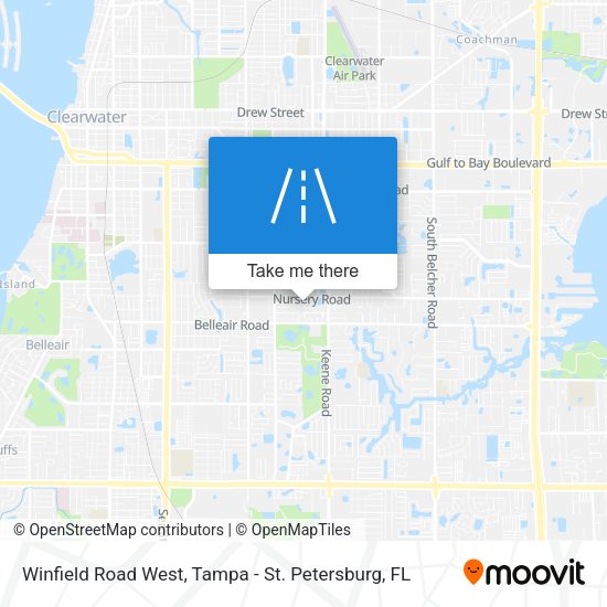 Winfield Road West map