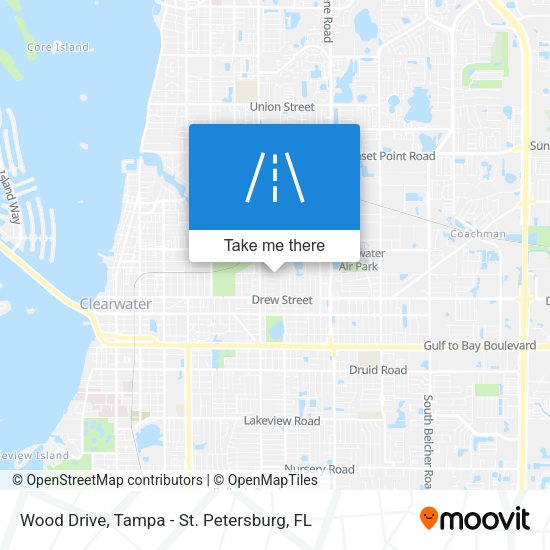 Mapa de Wood Drive