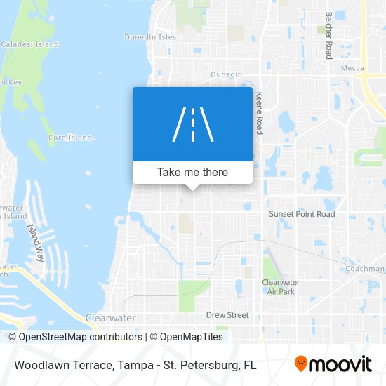 Woodlawn Terrace map