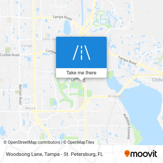Woodsong Lane map