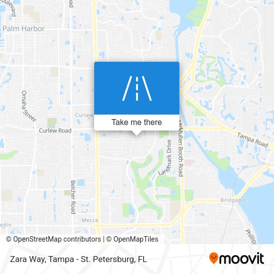 Mapa de Zara Way