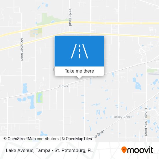Lake Avenue map