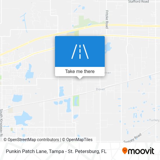 Punkin Patch Lane map