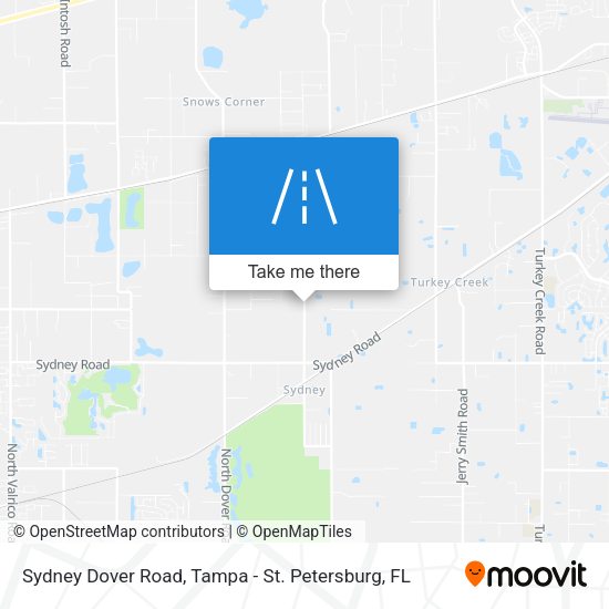 Mapa de Sydney Dover Road