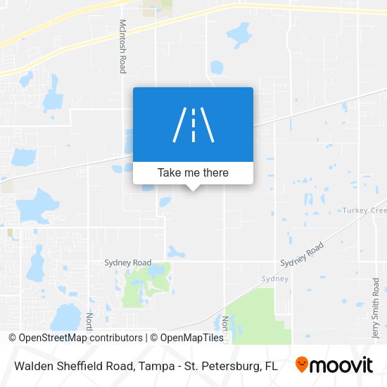 Mapa de Walden Sheffield Road