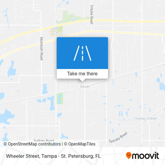 Mapa de Wheeler Street