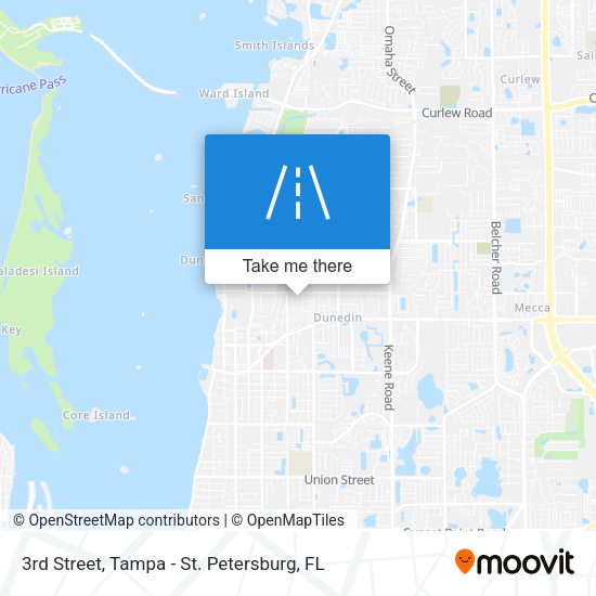 3rd Street map