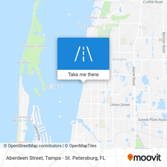Aberdeen Street map