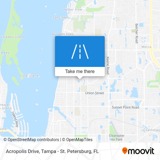 Acropolis Drive map