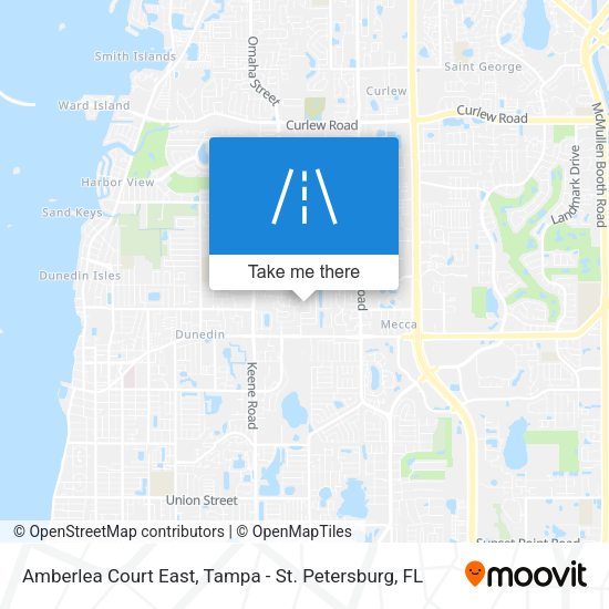 Mapa de Amberlea Court East