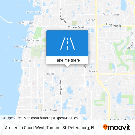 Amberlea Court West map