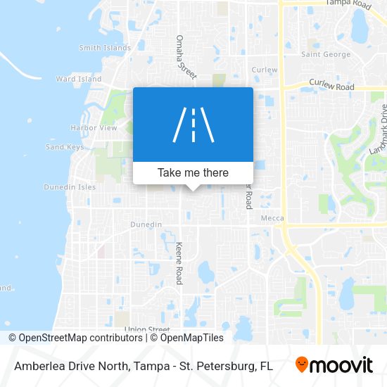 Amberlea Drive North map