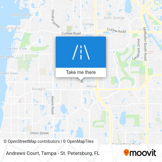 Andrews Court map