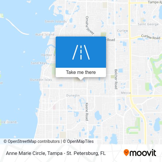 Anne Marie Circle map