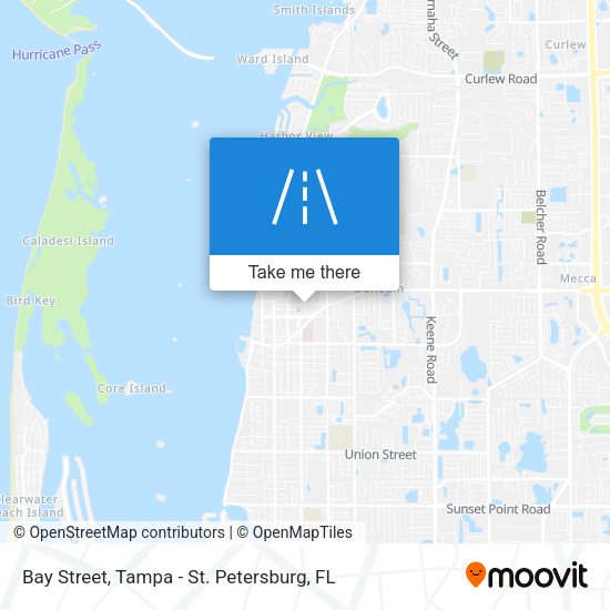 Bay Street map