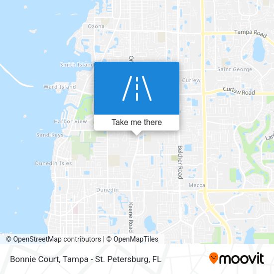Bonnie Court map