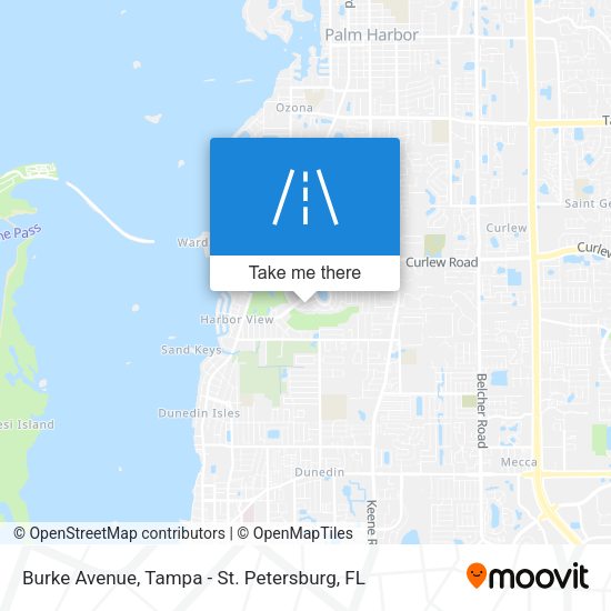 Burke Avenue map