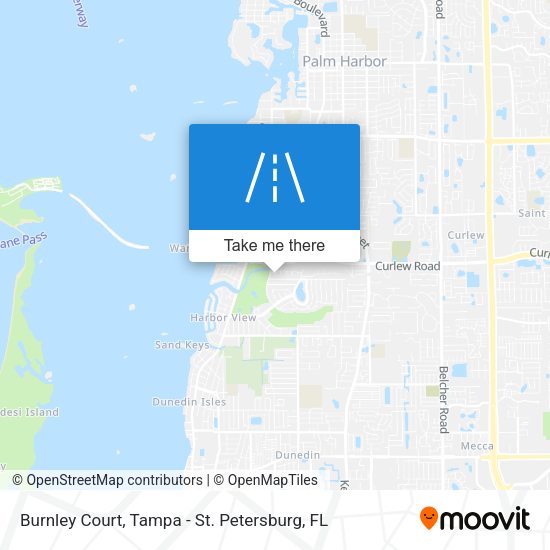 Burnley Court map