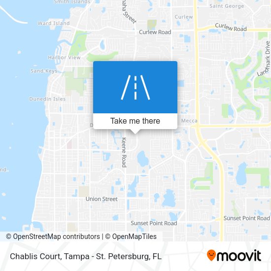 Chablis Court map