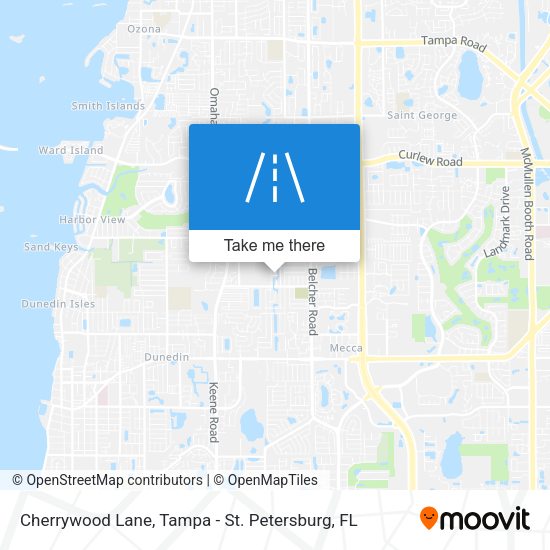 Cherrywood Lane map
