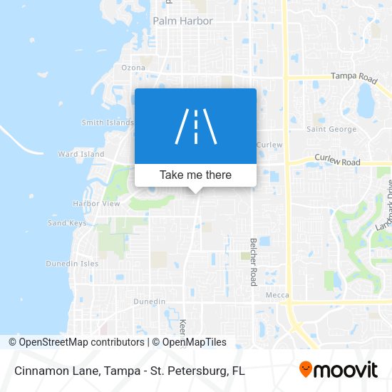 Cinnamon Lane map
