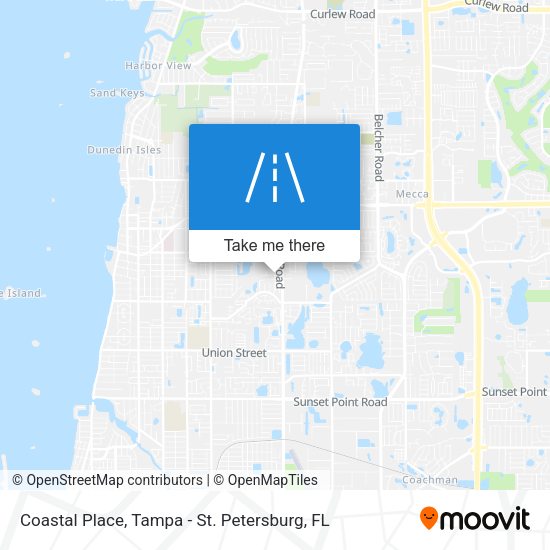 Mapa de Coastal Place