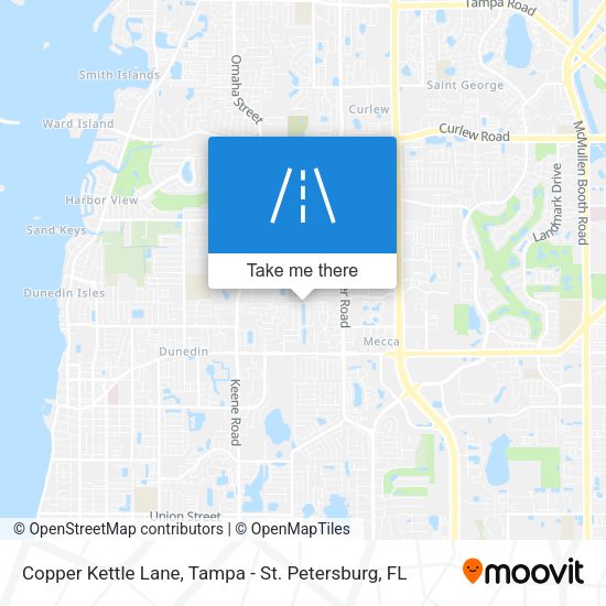 Mapa de Copper Kettle Lane