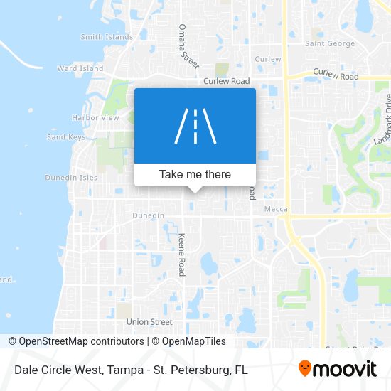 Mapa de Dale Circle West