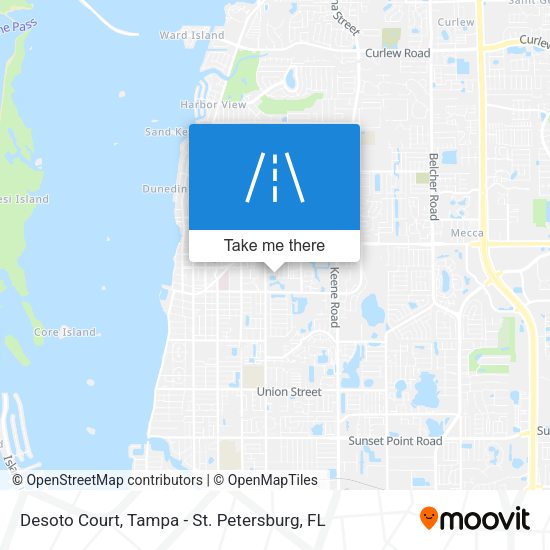 Desoto Court map
