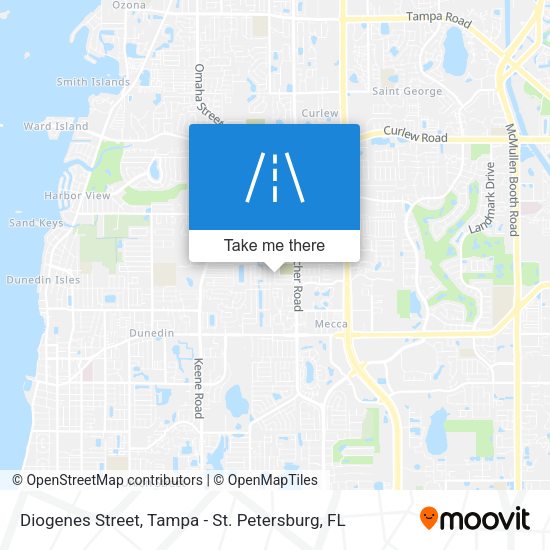 Diogenes Street map