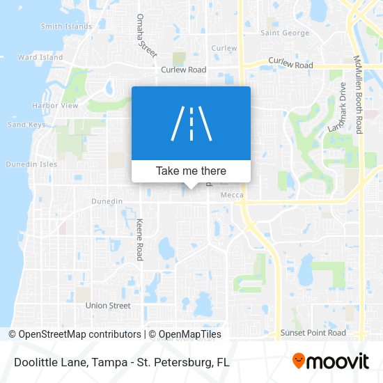 Doolittle Lane map