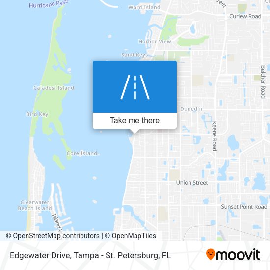 Edgewater Drive map