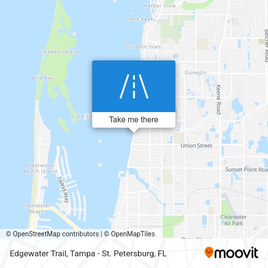 Mapa de Edgewater Trail