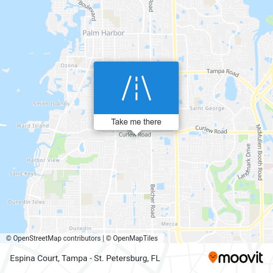 Espina Court map