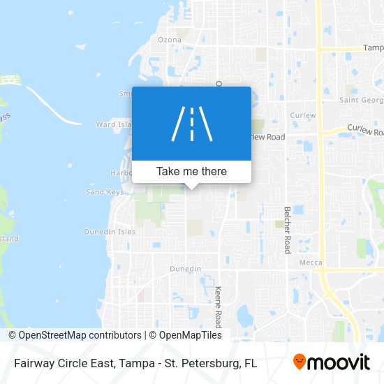 Fairway Circle East map